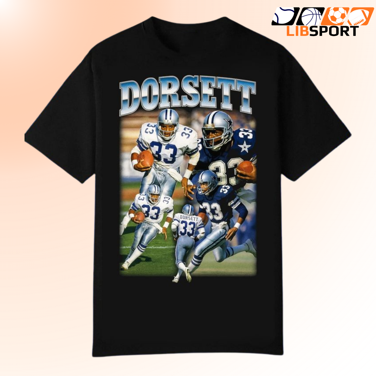 Tony Dorsett T-Shirt, Dallas Cowboys Nfl Tee, Unisex Shirt